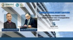 Magister Hukum Keluarga UIN SSC Gelar International Guest Lecture Bahas Tren Global Hukum Keluarga Muslim